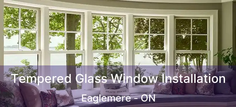  Tempered Glass Window Installation Eaglemere - ON