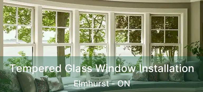  Tempered Glass Window Installation Elmhurst - ON