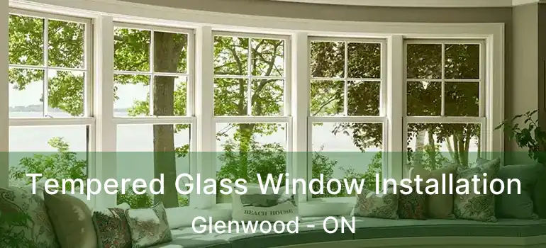  Tempered Glass Window Installation Glenwood - ON