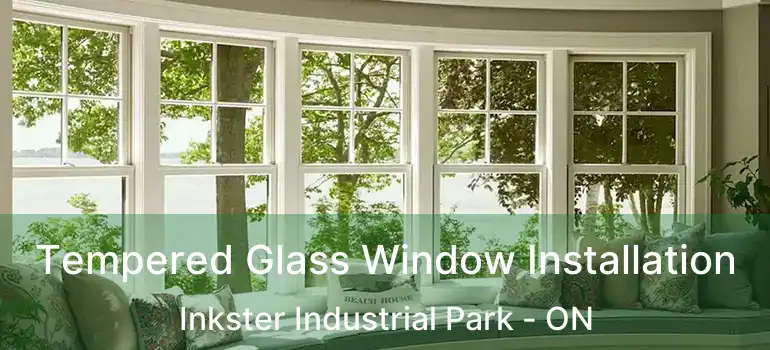  Tempered Glass Window Installation Inkster Industrial Park - ON