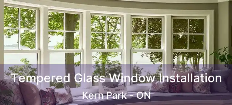 Tempered Glass Window Installation Kern Park - ON