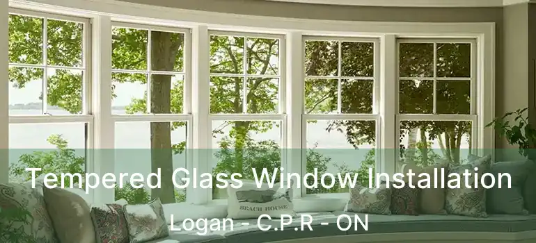  Tempered Glass Window Installation Logan - C.P.R - ON