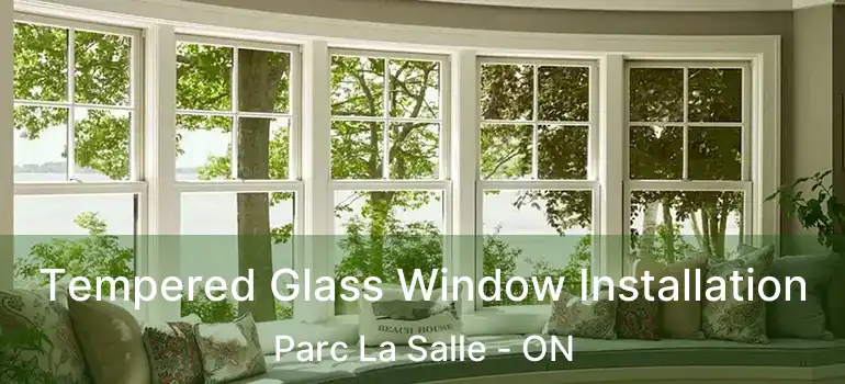  Tempered Glass Window Installation Parc La Salle - ON
