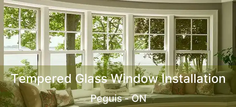  Tempered Glass Window Installation Peguis - ON