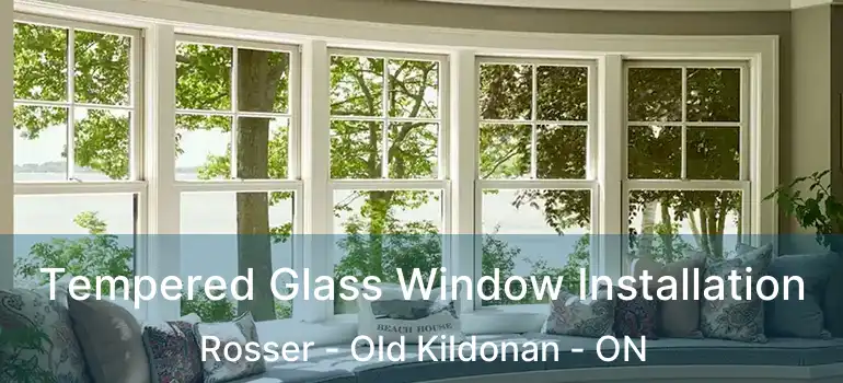  Tempered Glass Window Installation Rosser - Old Kildonan - ON