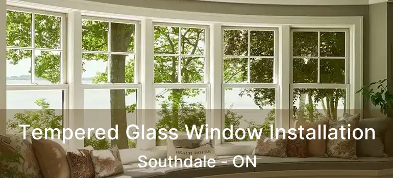  Tempered Glass Window Installation Southdale - ON