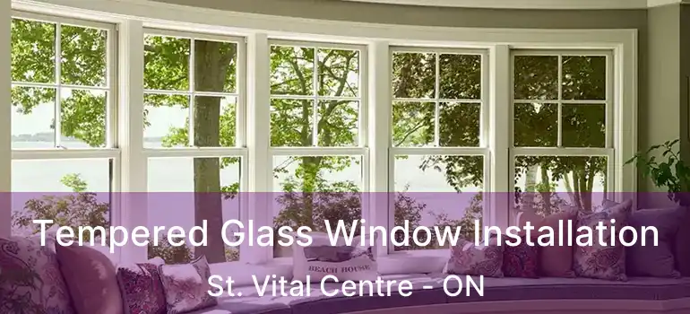  Tempered Glass Window Installation St. Vital Centre - ON
