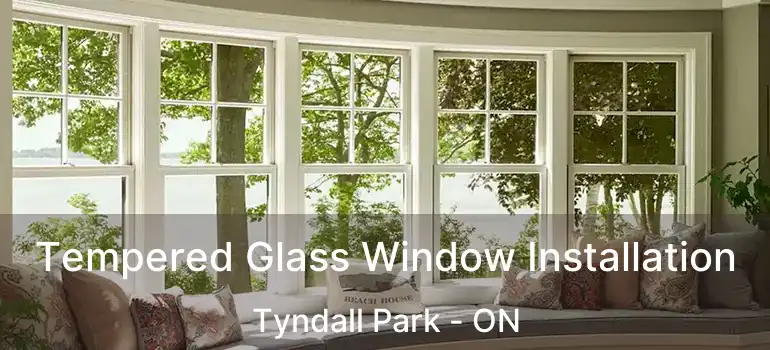  Tempered Glass Window Installation Tyndall Park - ON