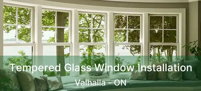  Tempered Glass Window Installation Valhalla - ON