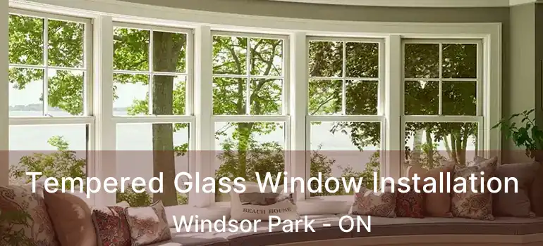  Tempered Glass Window Installation Windsor Park - ON
