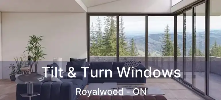  Tilt & Turn Windows Royalwood - ON