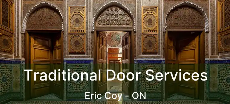  Traditional Door Services Eric Coy - ON
