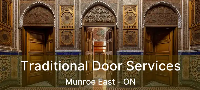  Traditional Door Services Munroe East - ON