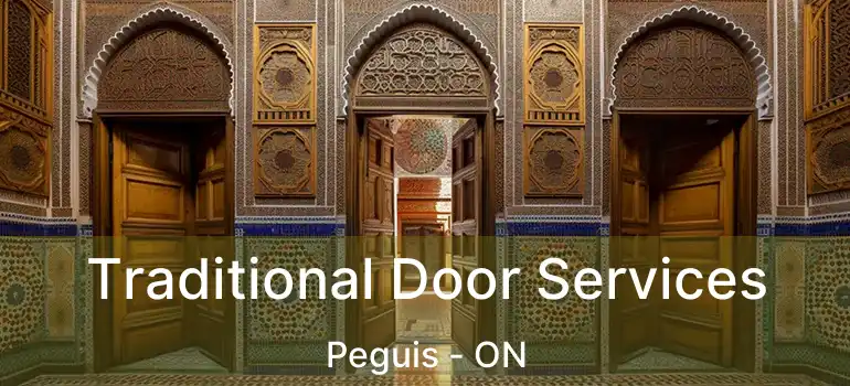  Traditional Door Services Peguis - ON