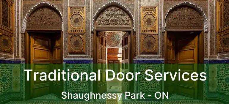  Traditional Door Services Shaughnessy Park - ON