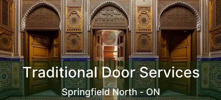  Traditional Door Services Springfield North - ON