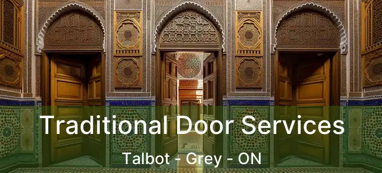  Traditional Door Services Talbot - Grey - ON