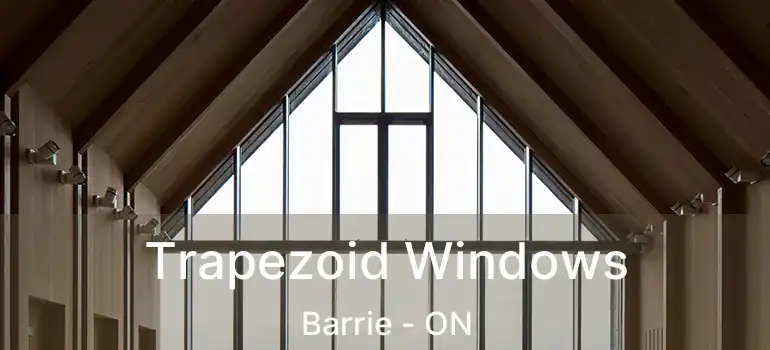  Trapezoid Windows Barrie - ON