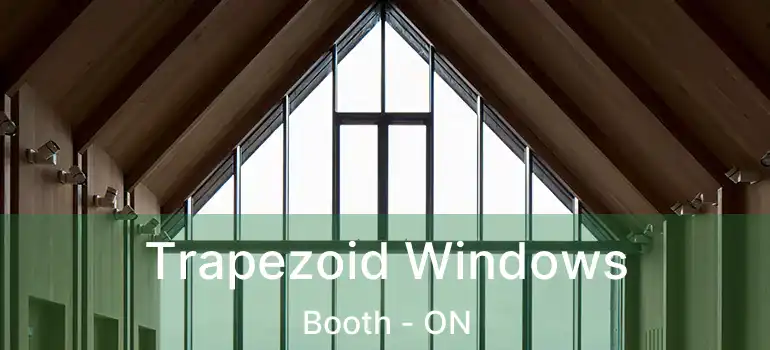  Trapezoid Windows Booth - ON