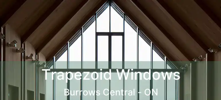  Trapezoid Windows Burrows Central - ON
