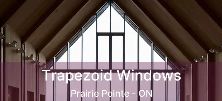  Trapezoid Windows Prairie Pointe - ON