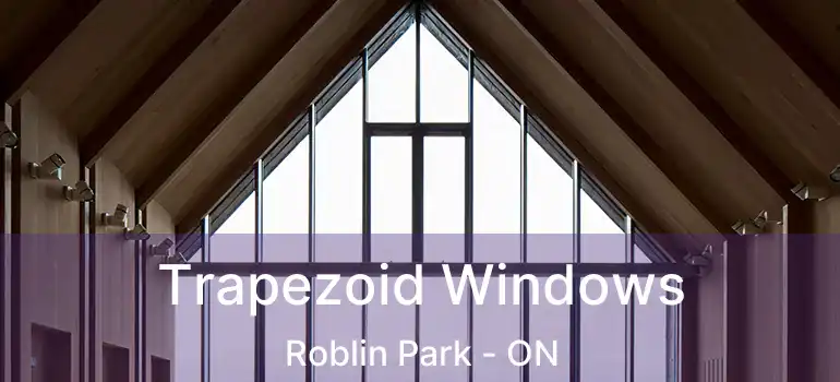  Trapezoid Windows Roblin Park - ON