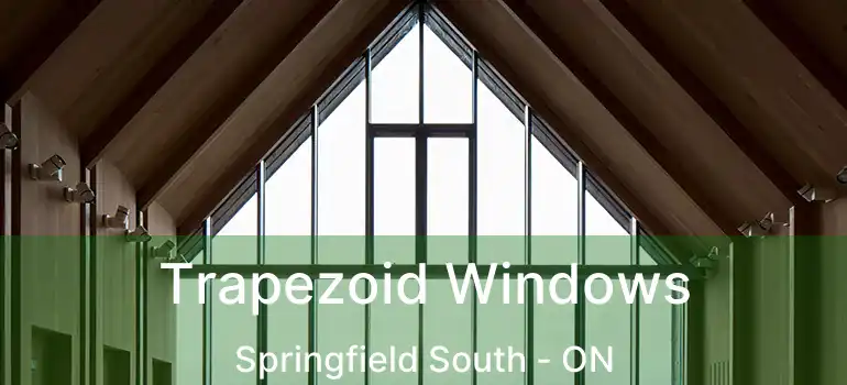 Trapezoid Windows Springfield South - ON