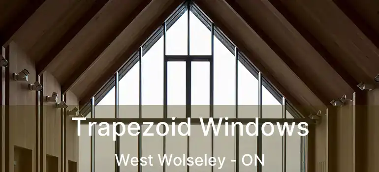 Trapezoid Windows West Wolseley - ON