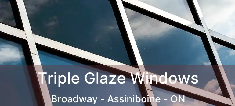  Triple Glaze Windows Broadway - Assiniboine - ON
