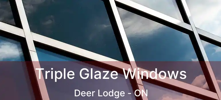  Triple Glaze Windows Deer Lodge - ON