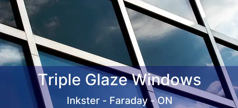  Triple Glaze Windows Inkster - Faraday - ON