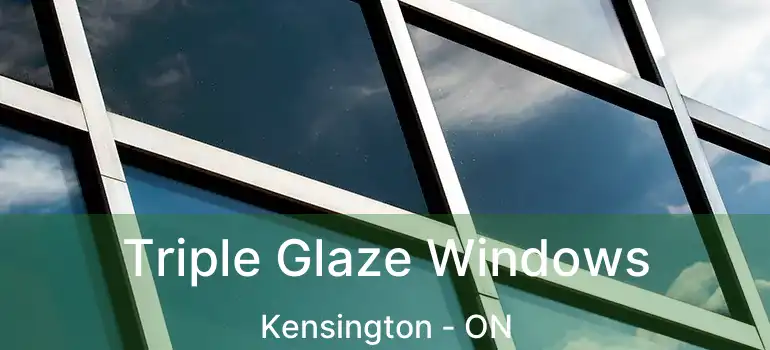  Triple Glaze Windows Kensington - ON
