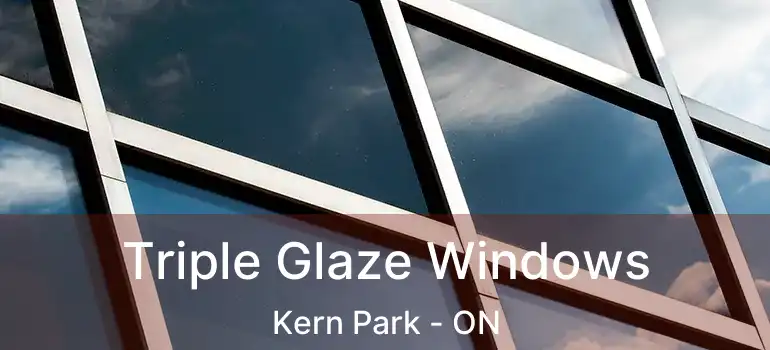  Triple Glaze Windows Kern Park - ON