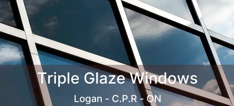  Triple Glaze Windows Logan - C.P.R - ON