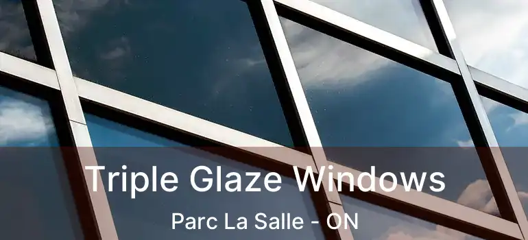  Triple Glaze Windows Parc La Salle - ON