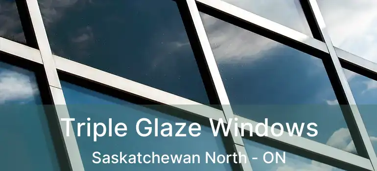  Triple Glaze Windows Saskatchewan North - ON
