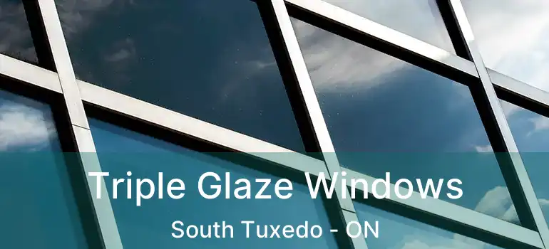  Triple Glaze Windows South Tuxedo - ON