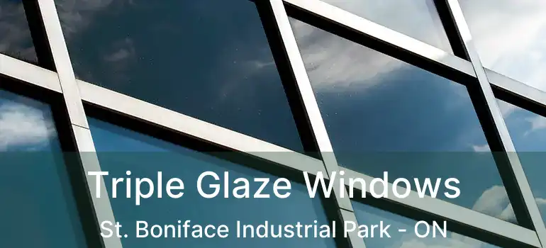  Triple Glaze Windows St. Boniface Industrial Park - ON