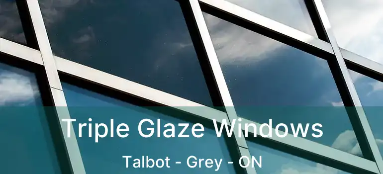  Triple Glaze Windows Talbot - Grey - ON