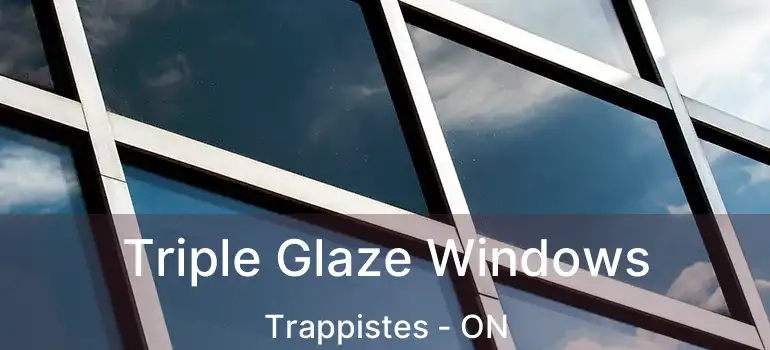  Triple Glaze Windows Trappistes - ON