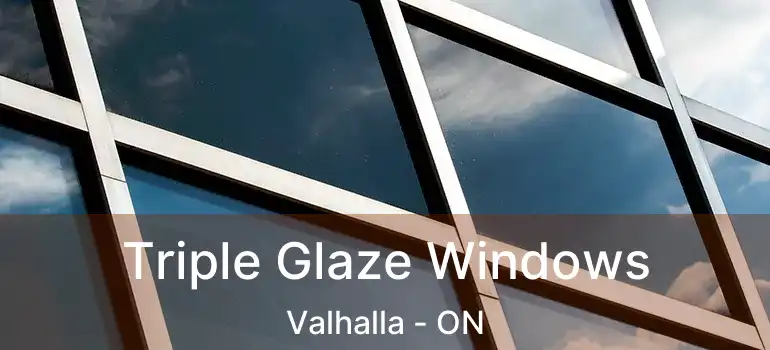 Triple Glaze Windows Valhalla - ON