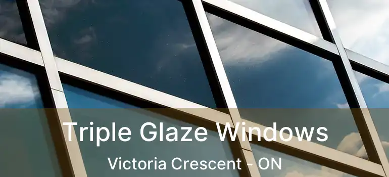  Triple Glaze Windows Victoria Crescent - ON