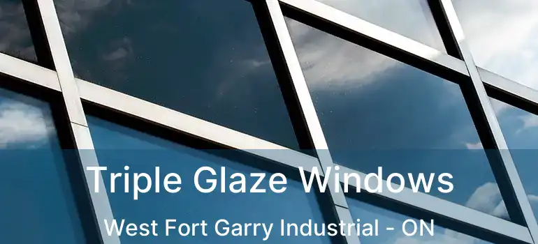  Triple Glaze Windows West Fort Garry Industrial - ON