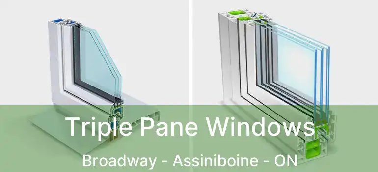  Triple Pane Windows Broadway - Assiniboine - ON
