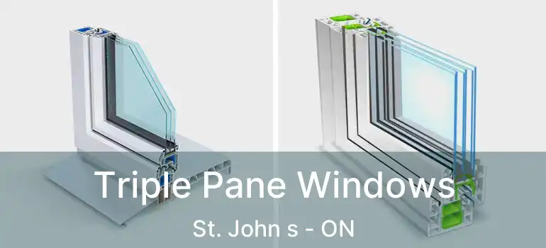  Triple Pane Windows St. John s - ON
