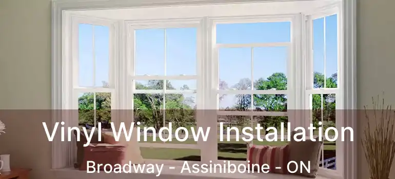  Vinyl Window Installation Broadway - Assiniboine - ON