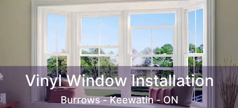 Vinyl Window Installation Burrows - Keewatin - ON