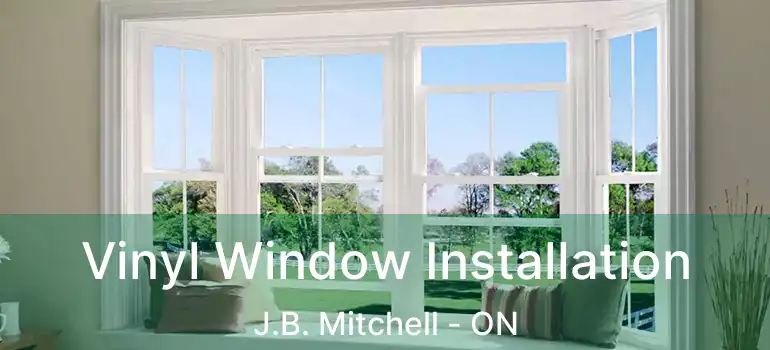  Vinyl Window Installation J.B. Mitchell - ON