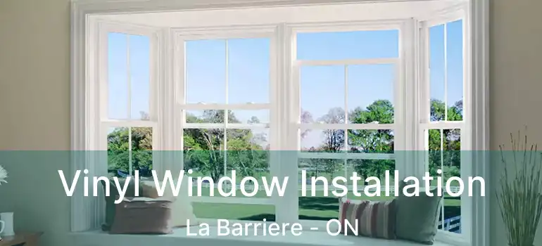  Vinyl Window Installation La Barriere - ON