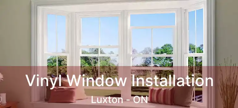  Vinyl Window Installation Luxton - ON